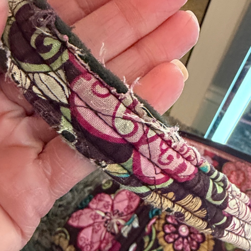 Vera Bradley Floral Patterned Tote Bag - Picture 11 of 12